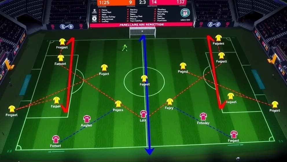 Inter Modinese laguppställning och spelsystem