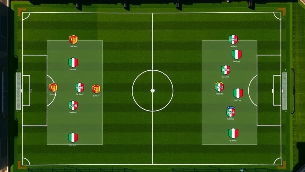 Inter mot Hellas Veronas laguppställning