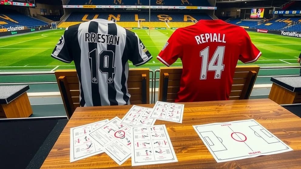 Newcastle mot Man Utd laguppställning