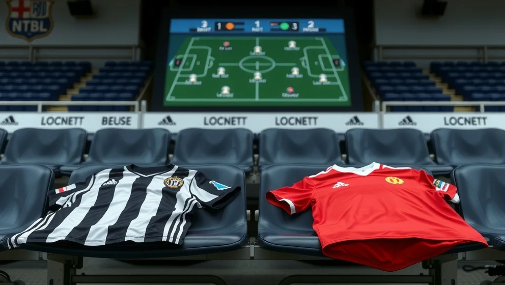 Newcastle mot PSV Eindhoven laguppställning