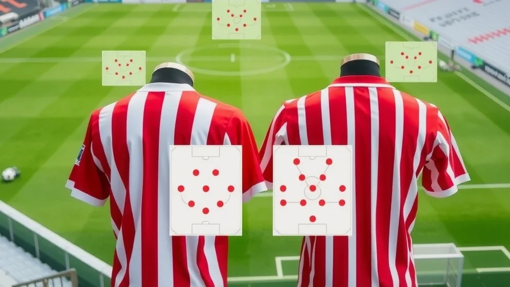 Sevilla FC mot Atlético Madrid laguppställning