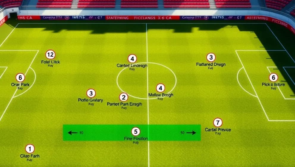 Vad är en laguppställning i fotboll